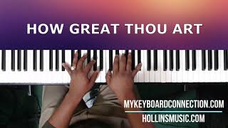 How Great Thou Art - Piano chords