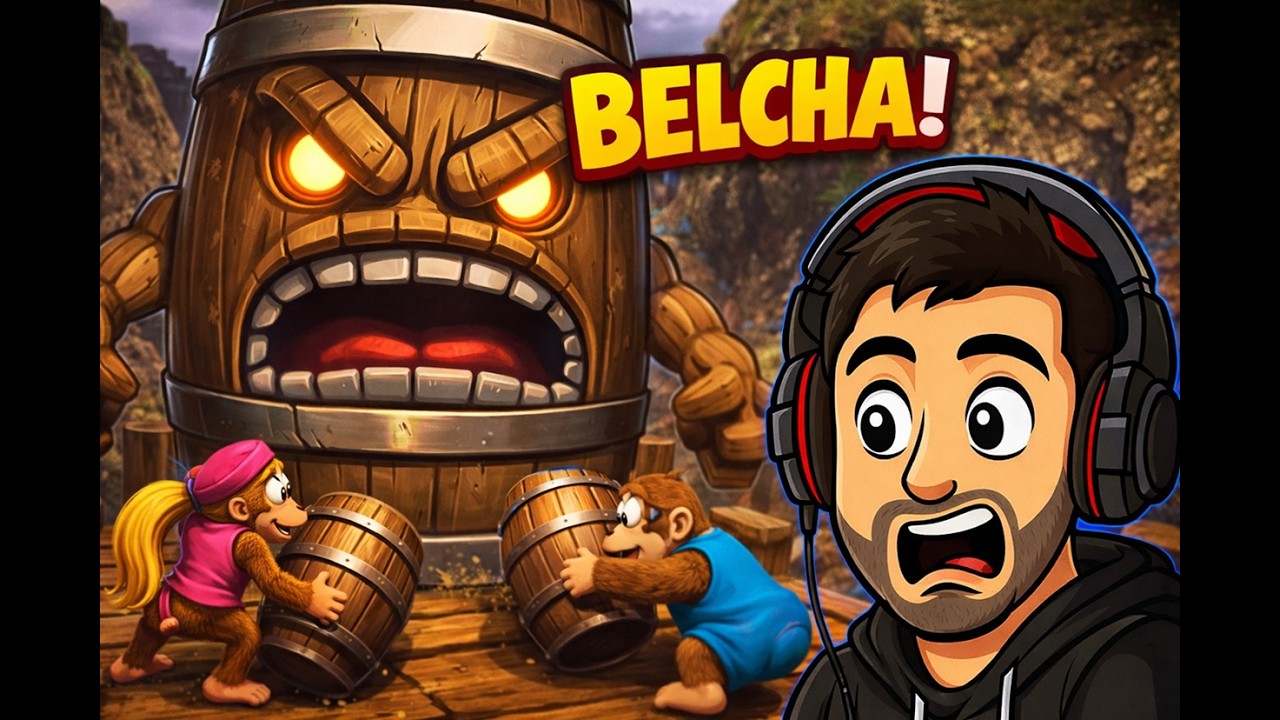 Donkey Kong Country 3: Derrotando o Belcha - Primeiro Boss - YouTube