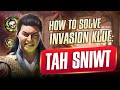 MK1 | How to Solve Invasion Klue TAH SNIWT - Season of Soul Eater
