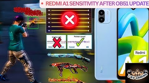 Xiaomi Redmi A1 Free Fire Sensitivity+Dpi+Headshot Settings#freefire #opgameplayxiaomifreefire