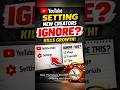 New Creators: Fix This YouTube Setting | #youtubeshorts #creativecontentcreator #eztutorials
