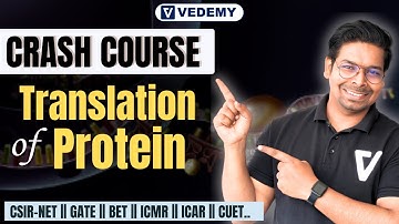 Translation of Protein in 15 Minutes|| By Virendra Singh || CSIR-NET||GATE||DBT||ICMR
