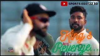 The KING's Revenge is Here!...😈🥶🤯|Sports Editzz 30#kingkohli #viratkohli #bangladesh #cricket #test