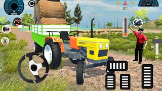 Real Tractor Games 2026 | HMT 4x4 Realistic Cargo Tractor Offroad Driving | Android GamePlay screenshot 3