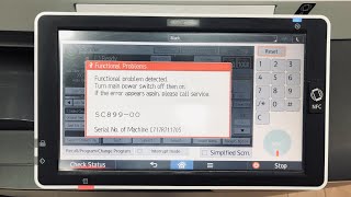 How to Fix Error Code SC899 on Ricoh MP C4504, MP C3004, MP C4503 screenshot 1