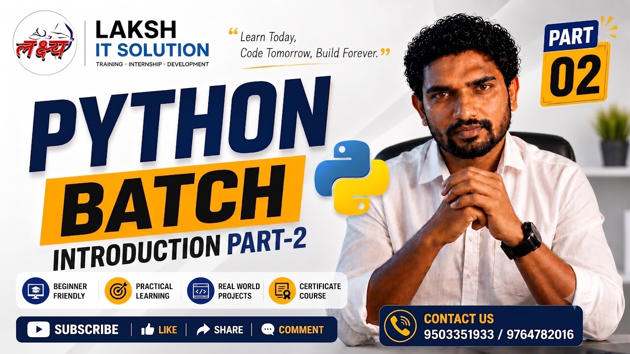 #2 Python Introduction Part 2 - YouTube