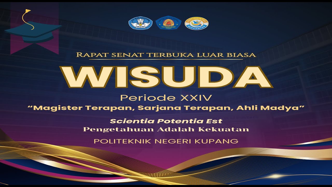 Wisuda Magister Terapan, Sarjana Terapan dan Ahli Madya Periode XXIV 2025