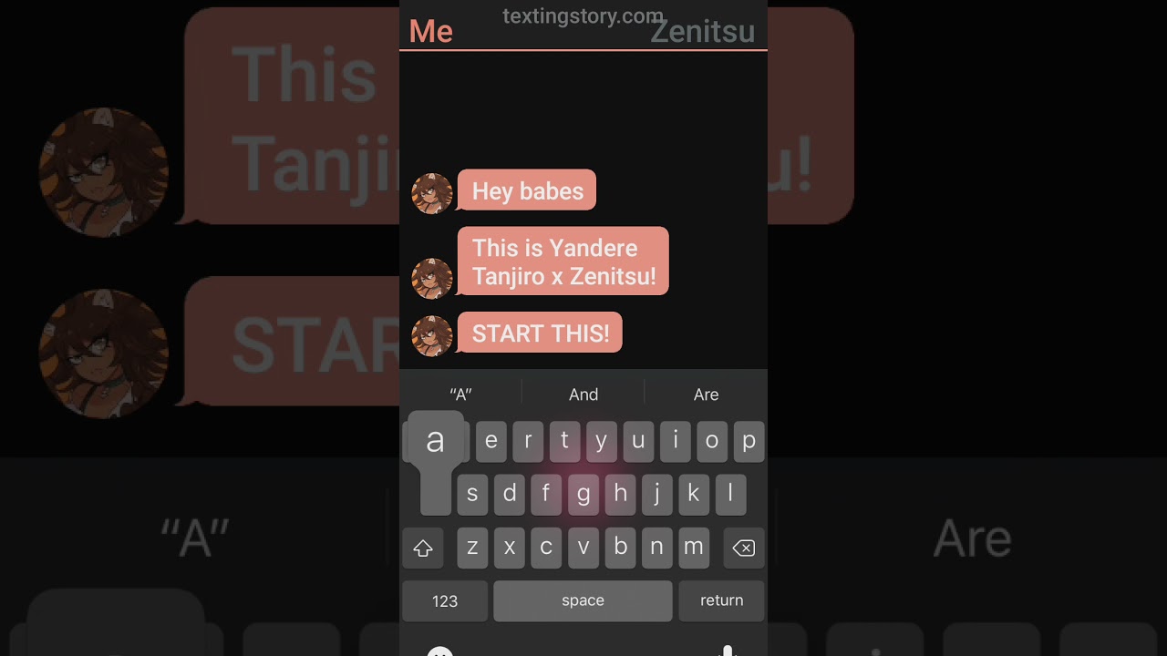 Yandere Tanjiro x Zenitsu (yes i do ship this. yes i know the cannon ship)