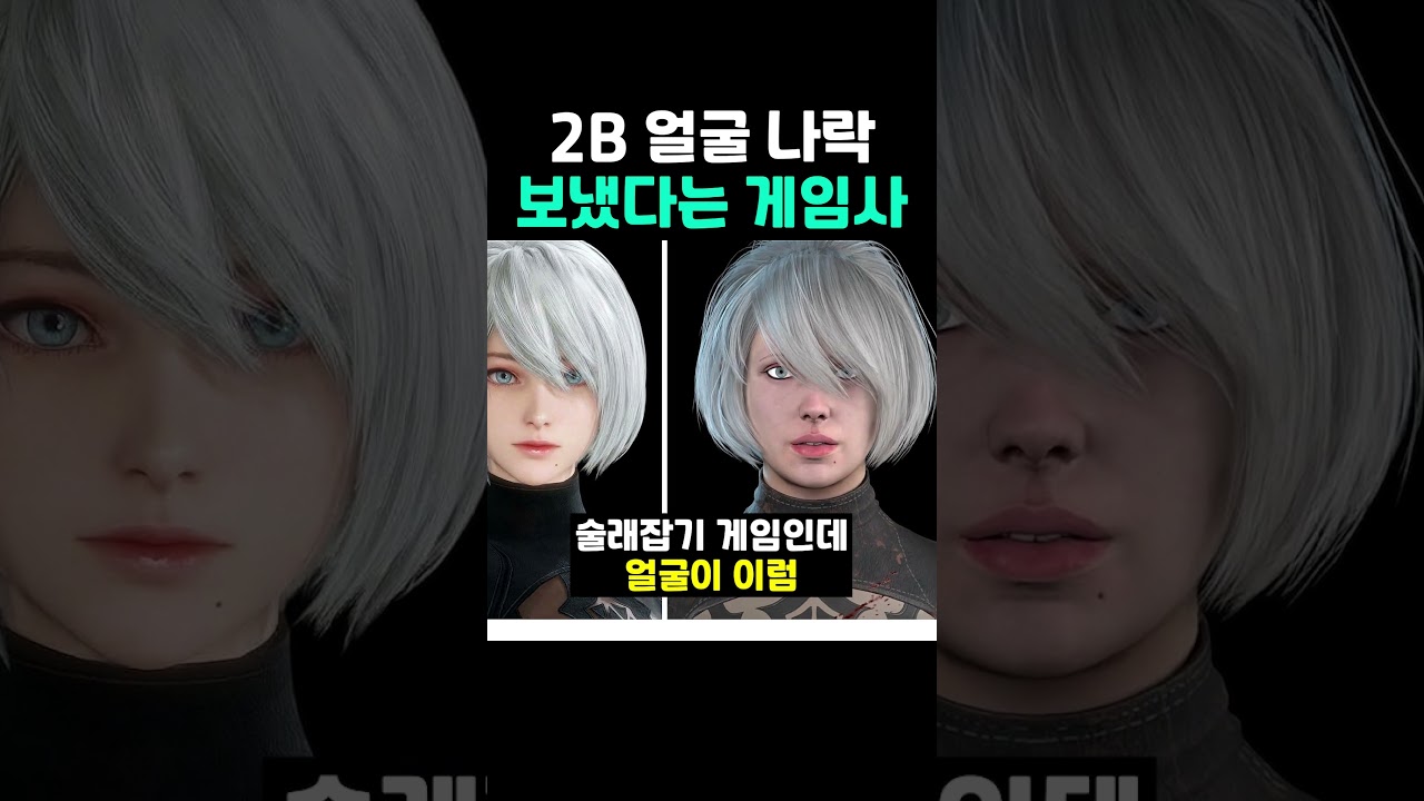 2B 얼굴 나락 보냈다는 게임사