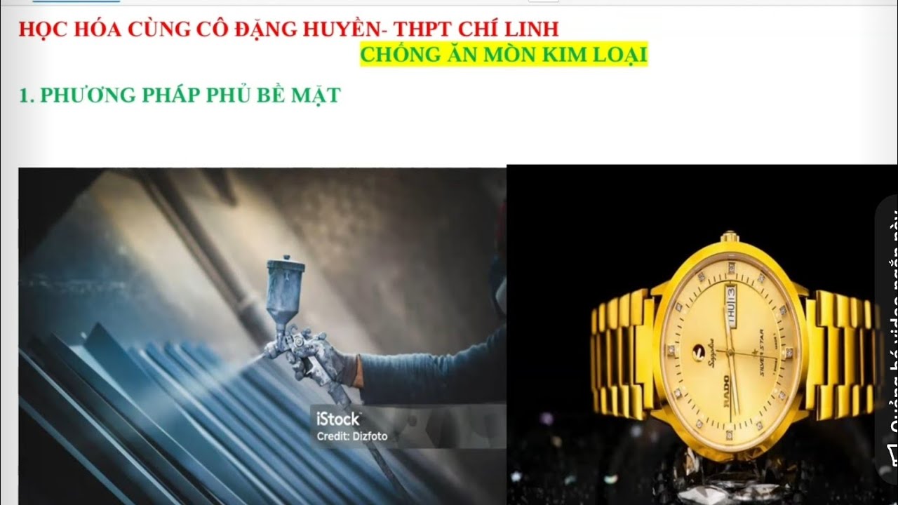 Hợp kim- Ăn mòn kim loại, Hóa 12- Cô ĐTTH