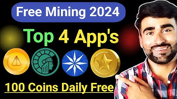 Top 4 Crypto Mining Apps 2024 | New Mining Apps 2024 | Free Crypto Mining Apps
