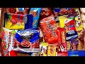 Satisfying video Asmr lollipops candy and chocolate gummy candy unboxing video Asmr