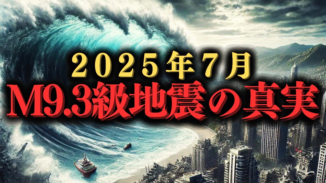 2025年7月、史上最悪の大地震が襲来!? 【都市伝説・予言】 #地震予言 #2025年 #大地震 - YouTube