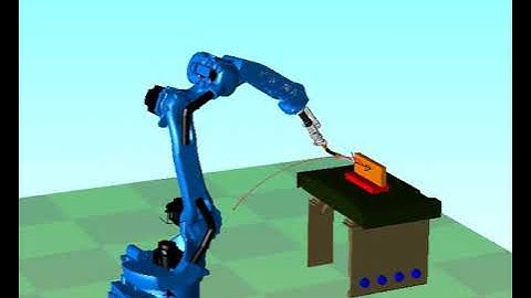 ES030 Mô phỏng hàn trên Yaskawa DX200