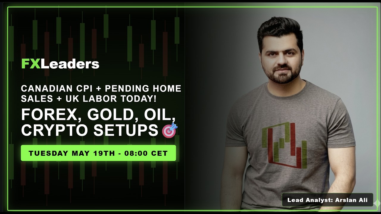 🔴 Inflation + Housing Data LIVE! Pre-FOMC Minutes Breakdown with Trump-Xi Outcomes – May 19