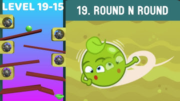 Dig it! Chapter 19 Round N Round  -  Level 19-15 - Solution