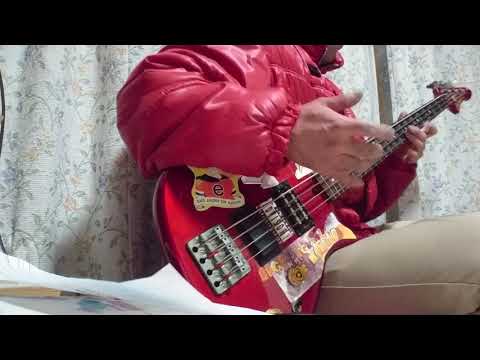 赤き誓い 「スマイルスキル＝スキスキル！」ベース弾いてみた Smile skill＝Suki Skill Bass cover