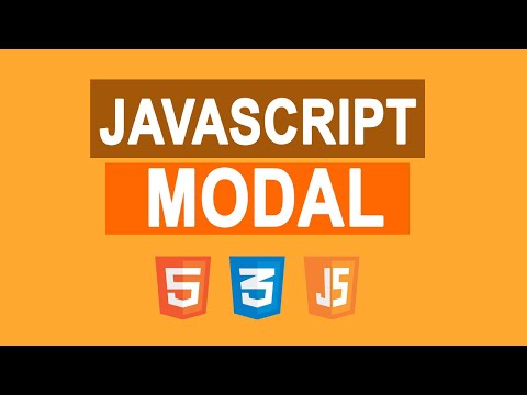 How To Create A Modal In HTML,CSS and JAVASCRIPT