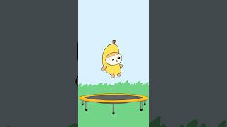 바나나캣과 스키비디 토일렛 친구들과 트램펄린 Trampoline with Banana Cat and Skibidi Toilet Friends