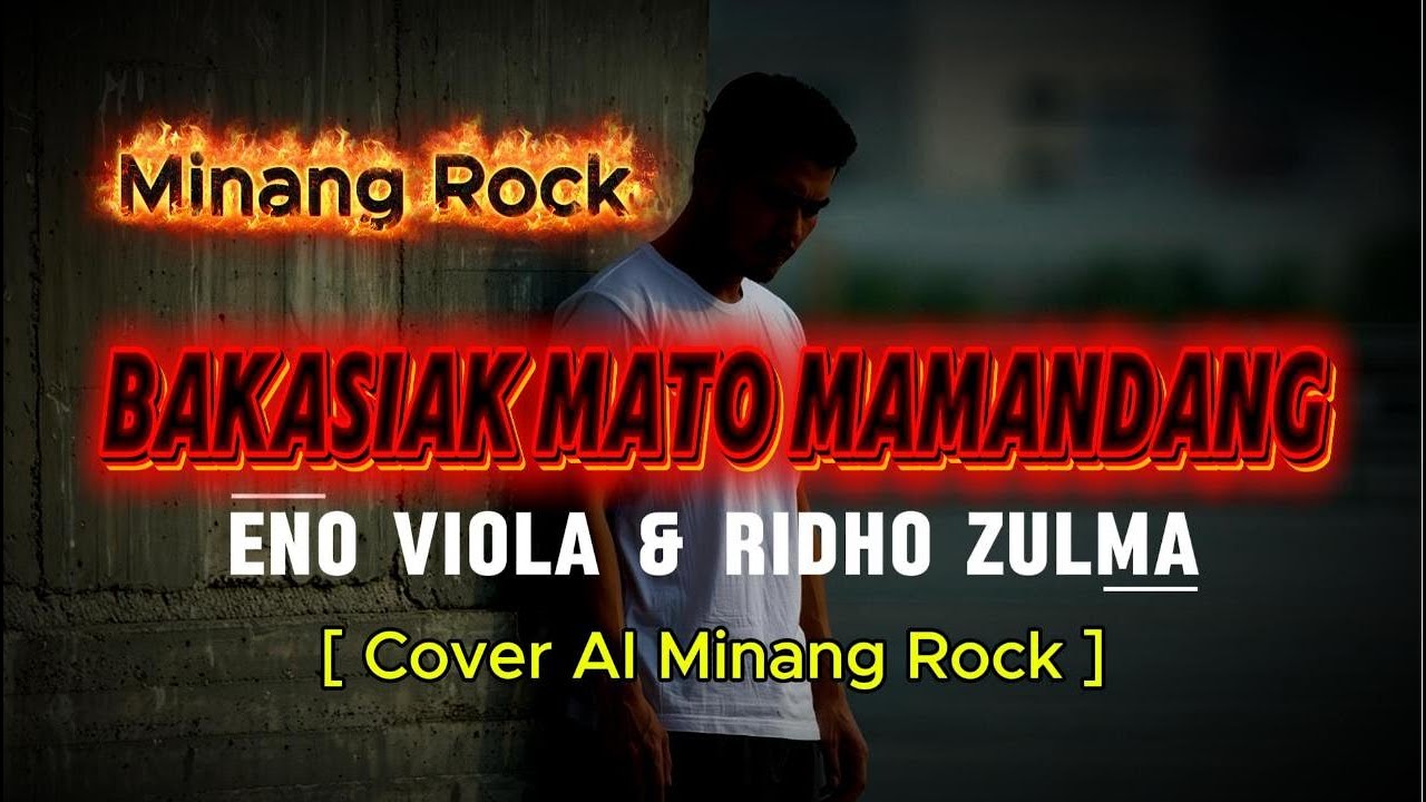 Bakasiak Mato Mamandang - Eno Viola \u0026 Ridho Zulma  [] [Cover AI Minang Rock]