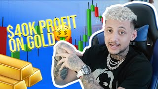 HOW I MADE $40,000 TRADING GOLD IN ONE DAY!! #LAMBORAUL