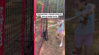 How to fix casting hands hitting drill #baseball #softball #coaching