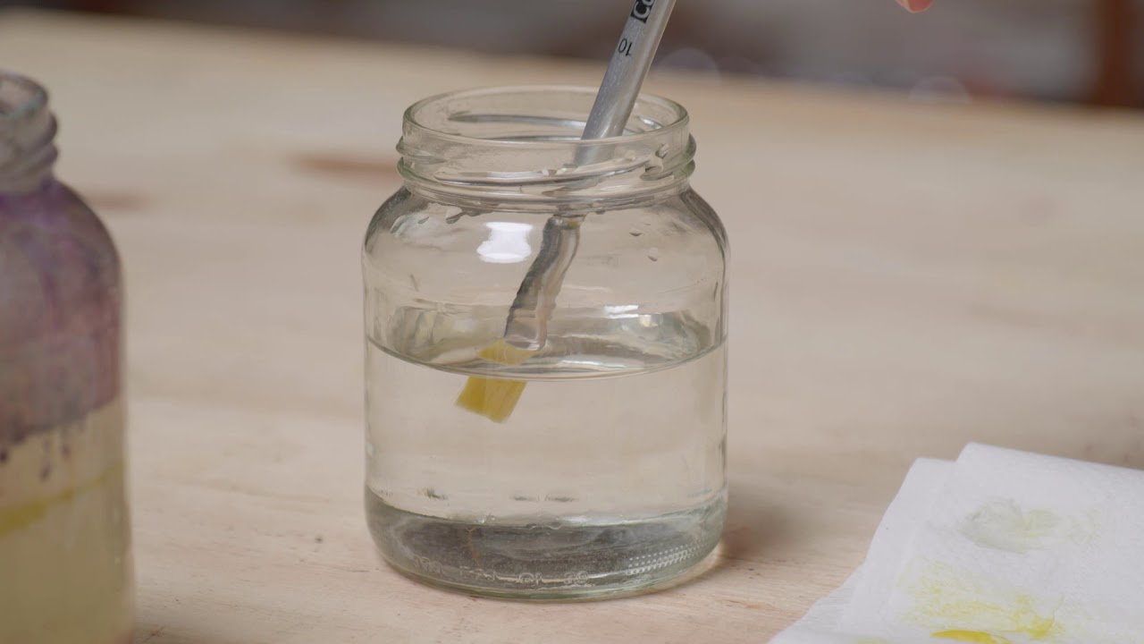 Zo maak je je penselen met olieverf schoon | How to | Cobra Olieverf | Watervermengbare olieverf