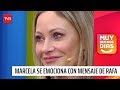 ¡Se extrañan mucho! Marcela Vacarezza se emocionó con mensaje de Rafa Araneda | Buenos días a todos