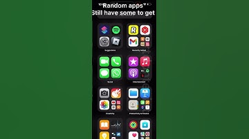 What’s on my iPhone 14 pro max so far? 😌 -dark theme-