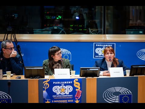 Ruth Koleva in the European Parliament, November 2025