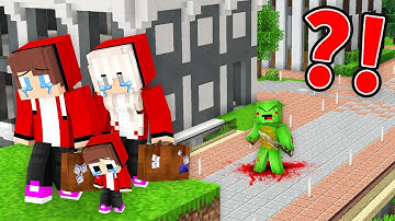 JJ Family Is Moving Out Of City From Scary Mikey in Minecraft (Maizen)