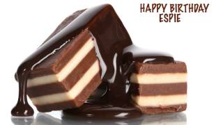 Espie  Chocolate - Happy Birthday