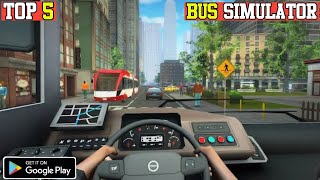 Top 5 bus simulator games for android  | Best bus simulator games for android screenshot 3