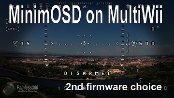 MinimOSD setup on MultiWii - another firmware choice
