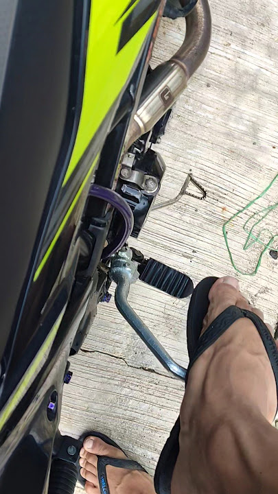 TEST KICK STATER D TRACKER CONVERT KE KLX !