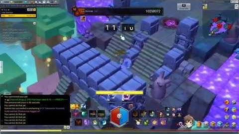 Maplestory 2 Berserker (Skill Tree 1 gameplay)