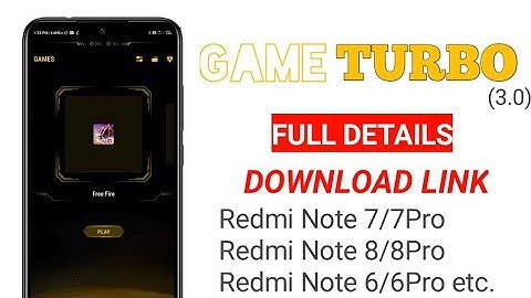 Game Turbo 3.0 || What