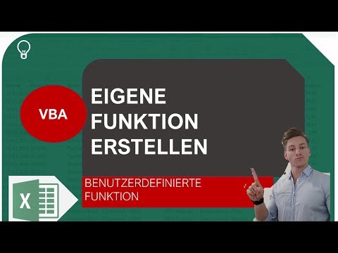 Benutzerdefinierte Funktion in Excel erstellen I Excelpedia