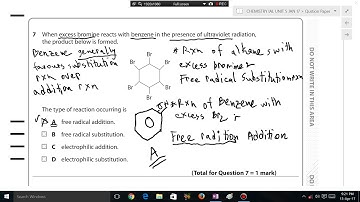 Edexcel A2 IAL Chemistry Unit 5 Question Paper Jan 2017 question 7 Solution