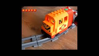 Lego Train and Garbage Truck - kids Story - #mirglory Toys Cars