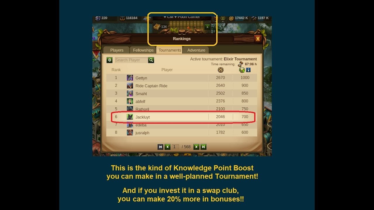 Unedited raw video - making lots of KP from Elixir Tournament province!