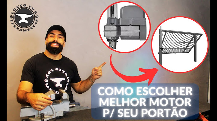 COMO ESCOLHER MELHOR MOTOR PARA SEU PORTÃO