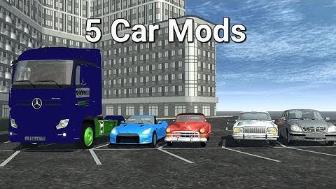 5 Car Mods | Simple Car Crash Physics Simulator