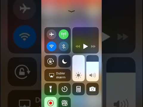 Video: Sådan Optages Skærmvideo På IPhone Uden Programmer