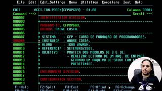 [Aprenda COBOL] - COBOL Batch com STREAM e o comando ACCEPT