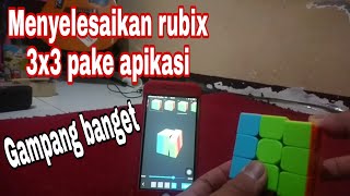 Menyelesaikan rubix 3x3 dengan bantuan aplikasi,PEMULA PASTI BISA screenshot 4
