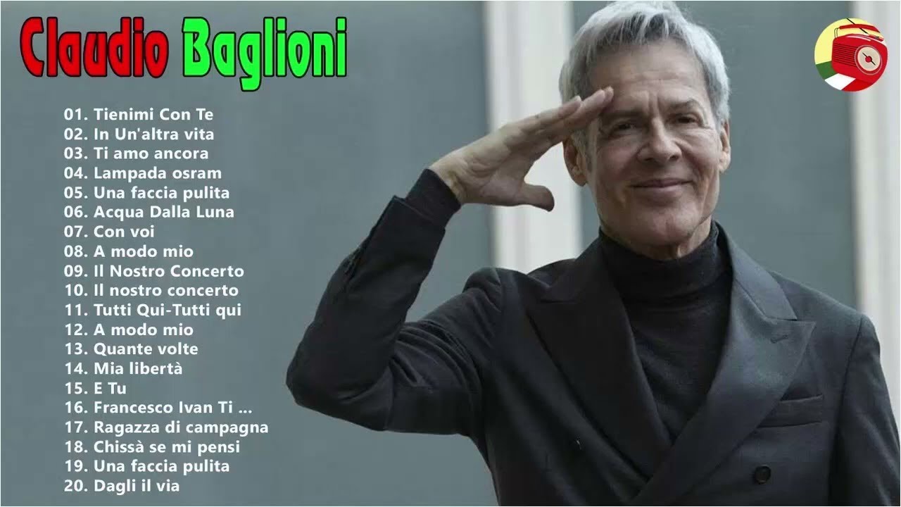 il miglior album di Claudio Baglioni - il meglio di Claudio Baglioni