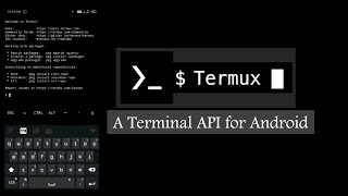 TERMUX: A Terminal API for Android screenshot 2