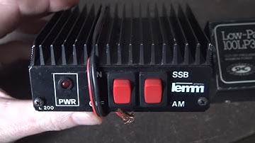 CB Radios Low Pass Filters and Burners