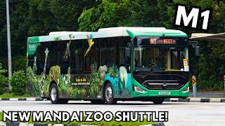 [Tong Tar] PD2013P on Route M1 (Bird Paradise - Singapore Zoo) - Zhongtong N12